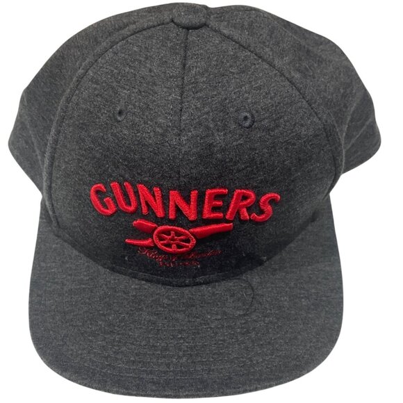 Arsenal Kings Snapback Hat Gray W/ Red Gunners Embroidery Adjustable C78 - Picture 2 of 6